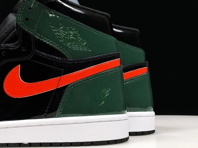 Chep Onekick Orange-Fir High SoleFly Jordan OG Air 1 Team AV3905-038 Black x Retro 0708
